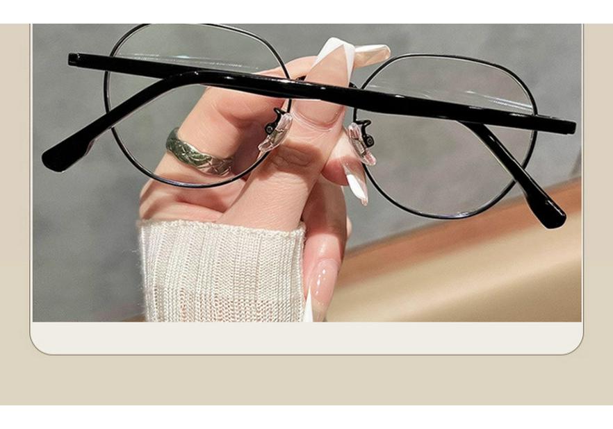 Schicke Retro-Brille mit Goldfaden und kleinem Rahmen für Damen - High-End-Stil, für Sehstärken geeignet