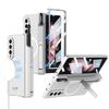 For For Samsung Galaxy Z Fold 7 6 5 4 3 5G Case Magsafe Wireless Charging Magnetic Hinge Pen Holder Stand Screen Protect Film Cover