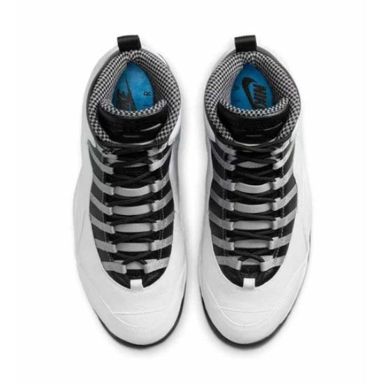 Air Jordan 10 Retro OG Steel Light Steel Grey HJ6779-104 Men's Size