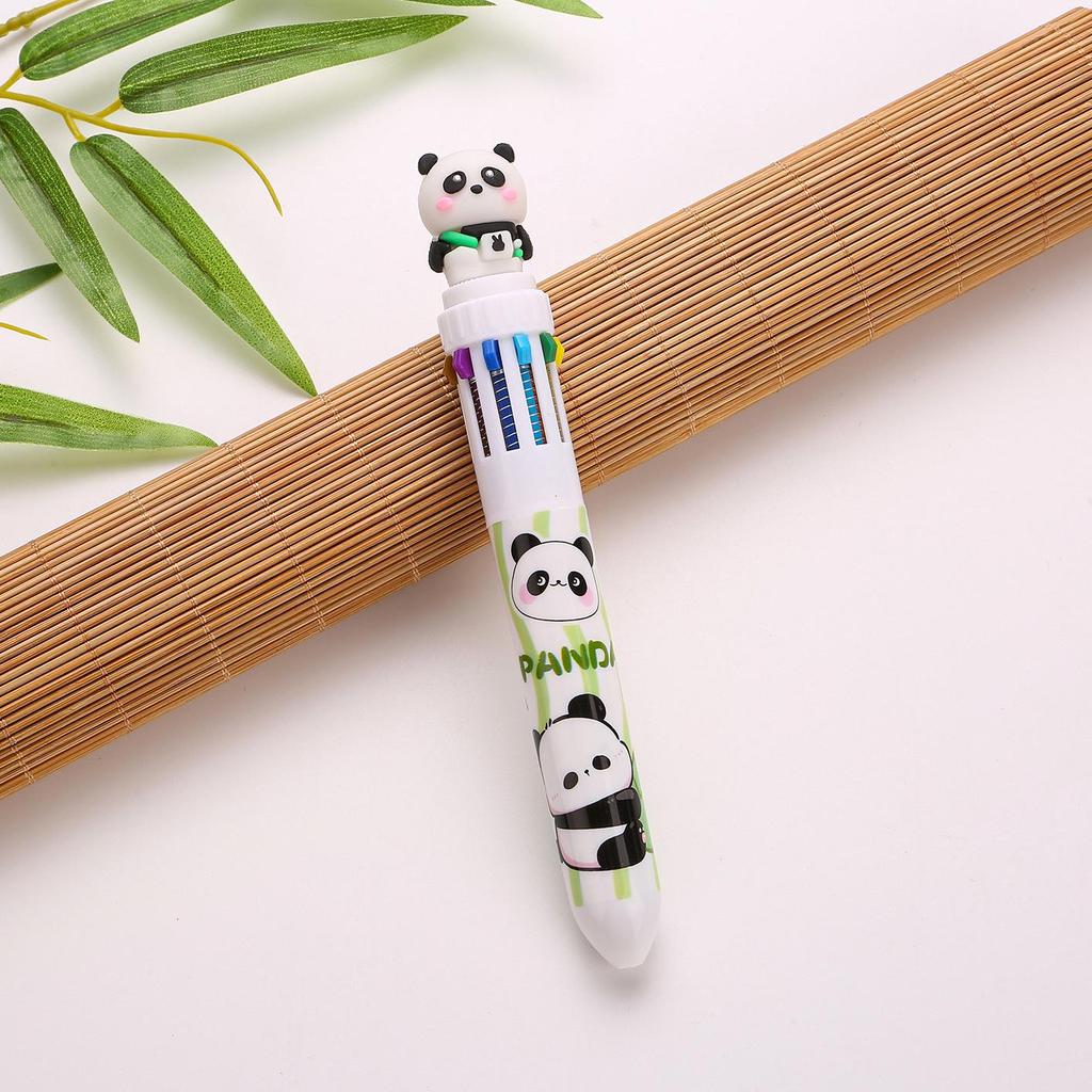 Creative Cartoon Multi-Color Ballpoint Pen for Students and Journals