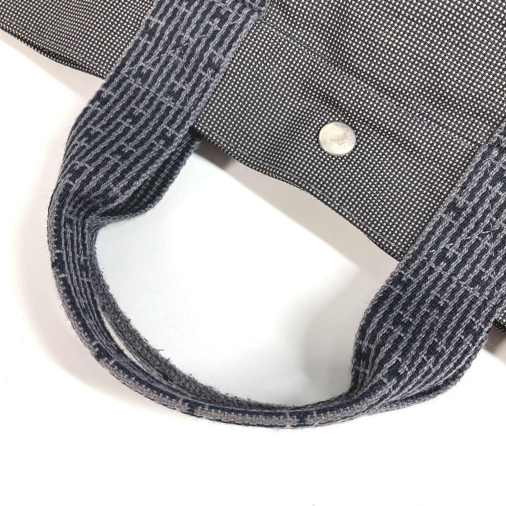 HERMES Her LineMM Her Line MM Bag Tote Bag Hand Bag Canvas gray