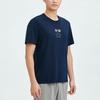 Anta China Series "CHINA" Print Short Sleeve T-Shirt Navy Blue Unisex 152337110-3