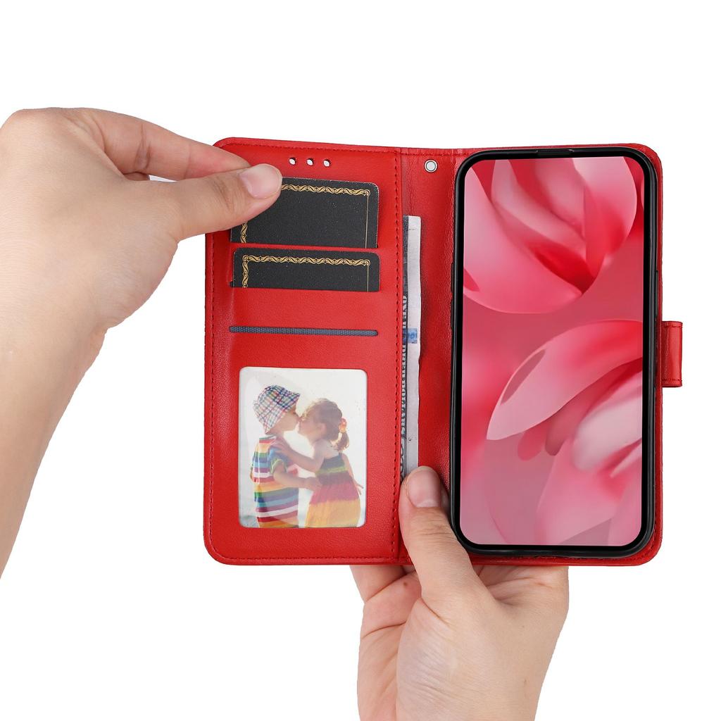 For Google Pixel 9a Case Sunflower Imprint Leather Wallet Phone Cover