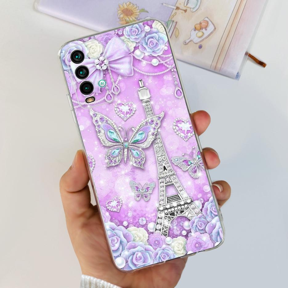 For Xiaomi Redmi 9T Case Cute Fashion Painted Cover Clear Silicone Soft Slim Phone Case For Xiaomi Redmi 9T Redmi9T Fundas Coque