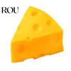 Cheese Sensory Toy Simulated Squeeze Unbreakable Stress Relief Slow Rising Decompression Block Fidget Simulation Food Pinch Square