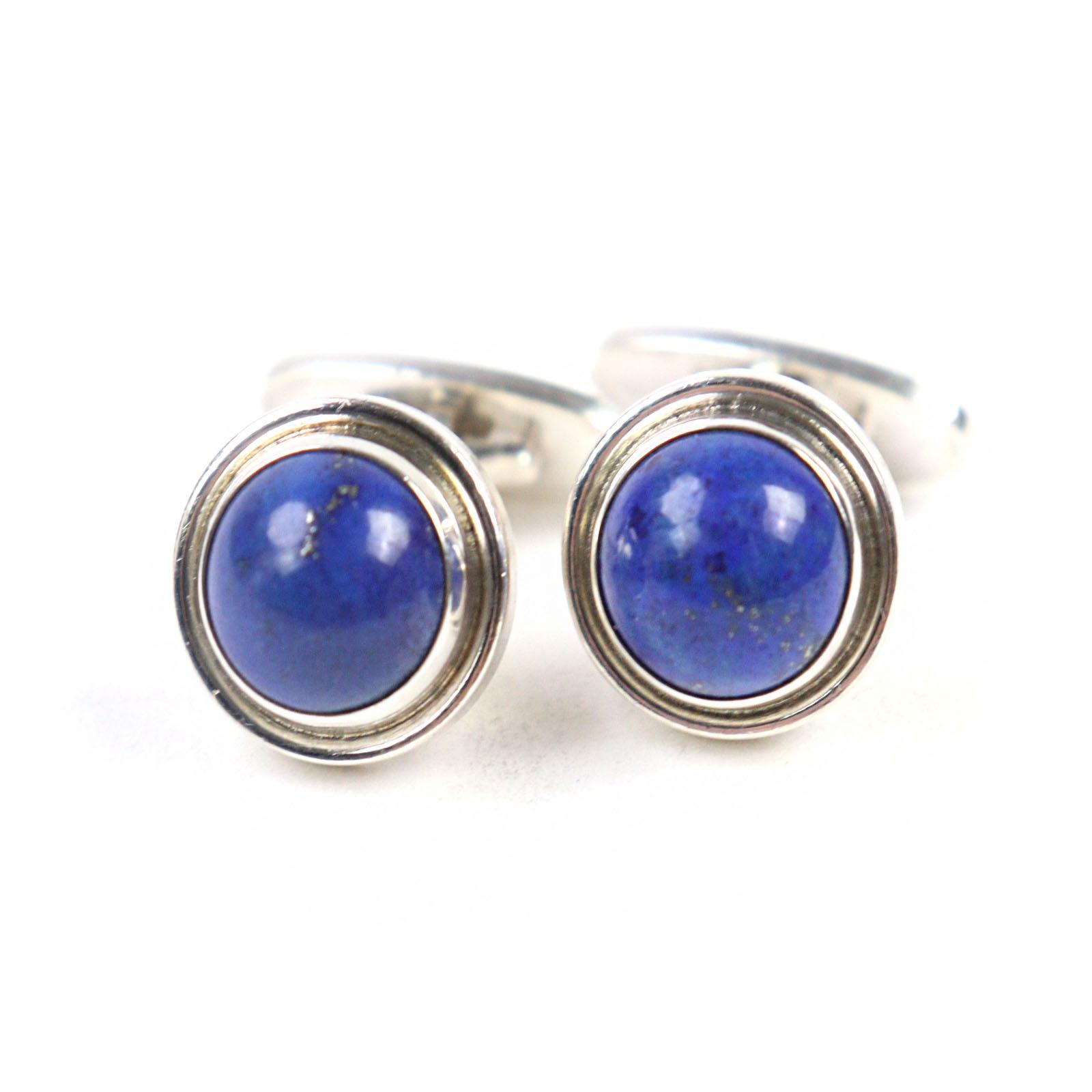 

Georg Jensen Cufflinks cufflinks 44D Silver blue 925 men Used