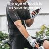 ROCKBROS Cycling Gloves Half Finger Breathable MTB Road Bike Gloves Shock Absorption Thickened Palm Pad Anti-slip Bicycle Gloves