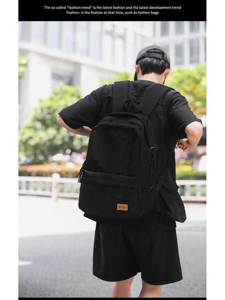 Large-Capacity Backpacks: Ideal for High School, Junior High Students, Men, Women, Casual Use & Travel; Includes Computer Compartments.