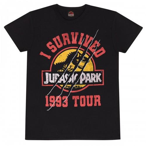 

Jurassic Park Unisex Adult I Survived 1993 Tour T-Shirt L