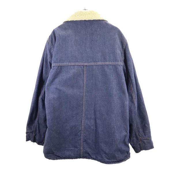 ROEBUCKS 70s Vintage Denim Jacket Fleece-lined Denim Jacket Men's Used