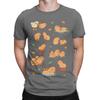 Cute Capybara Art Illustration Seamless Pattern Funny 100 Cotton Tshirt Capybara Tees Tops For Unisex