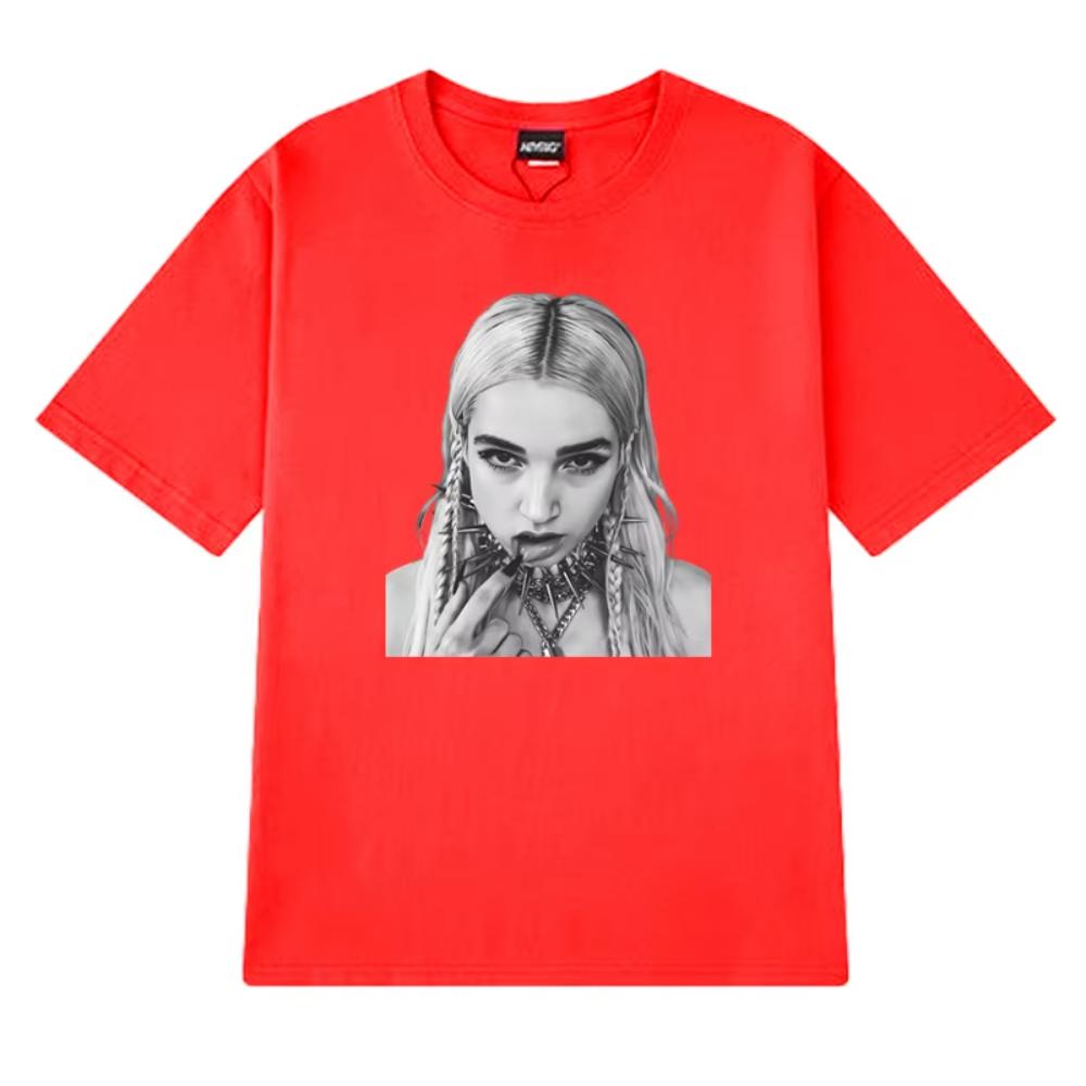 Gotické máky Zlá znamení Grafická trička Muži Ženy Hip Hop Vintage Streetwear Unisex Bavlna Nadměrná Krátký rukáv Potisk Tričko