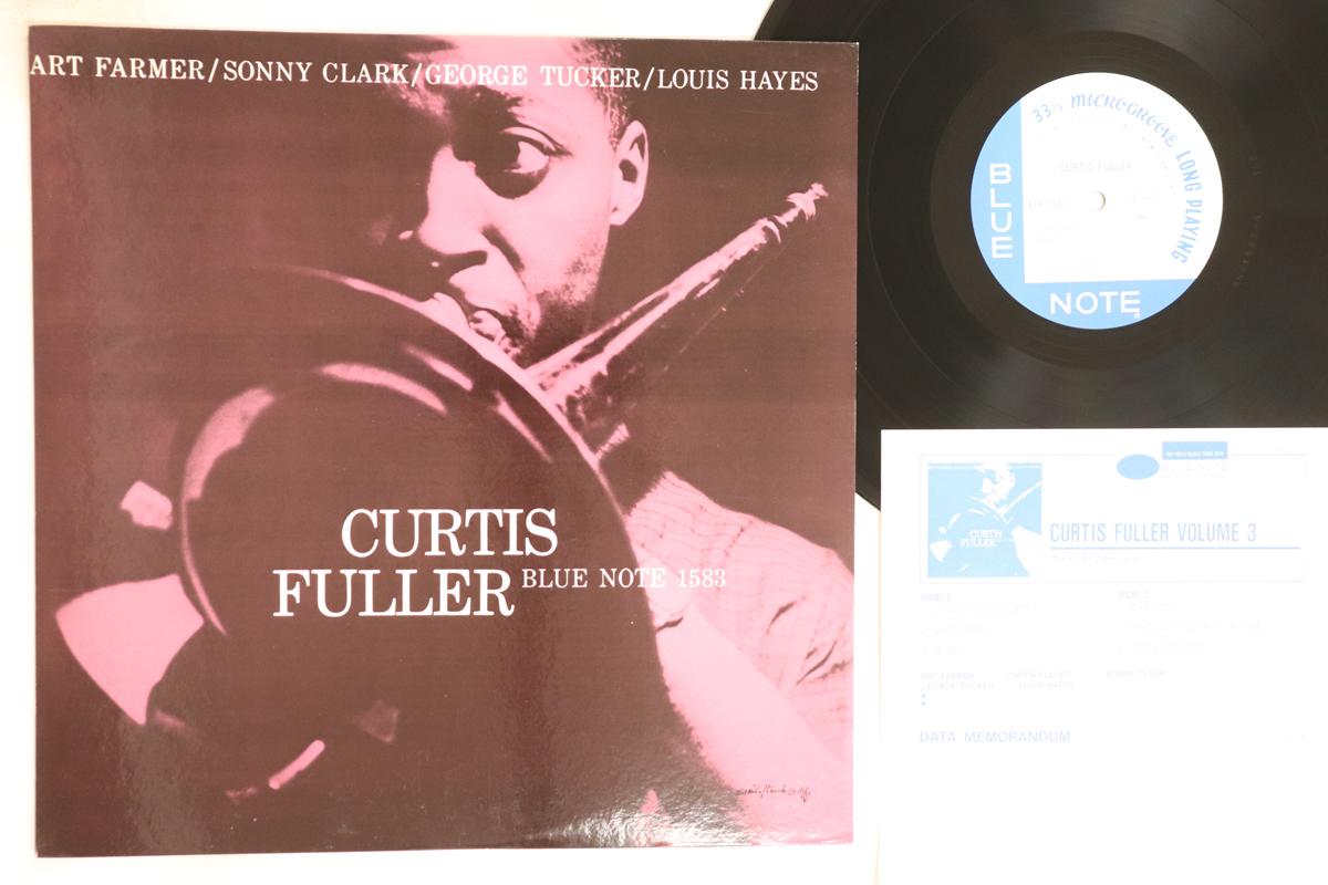 

LP Record CURTIS FULLER - Volume 3 BLP1583 BLUE NOTE 1984 Japan Jazz Used