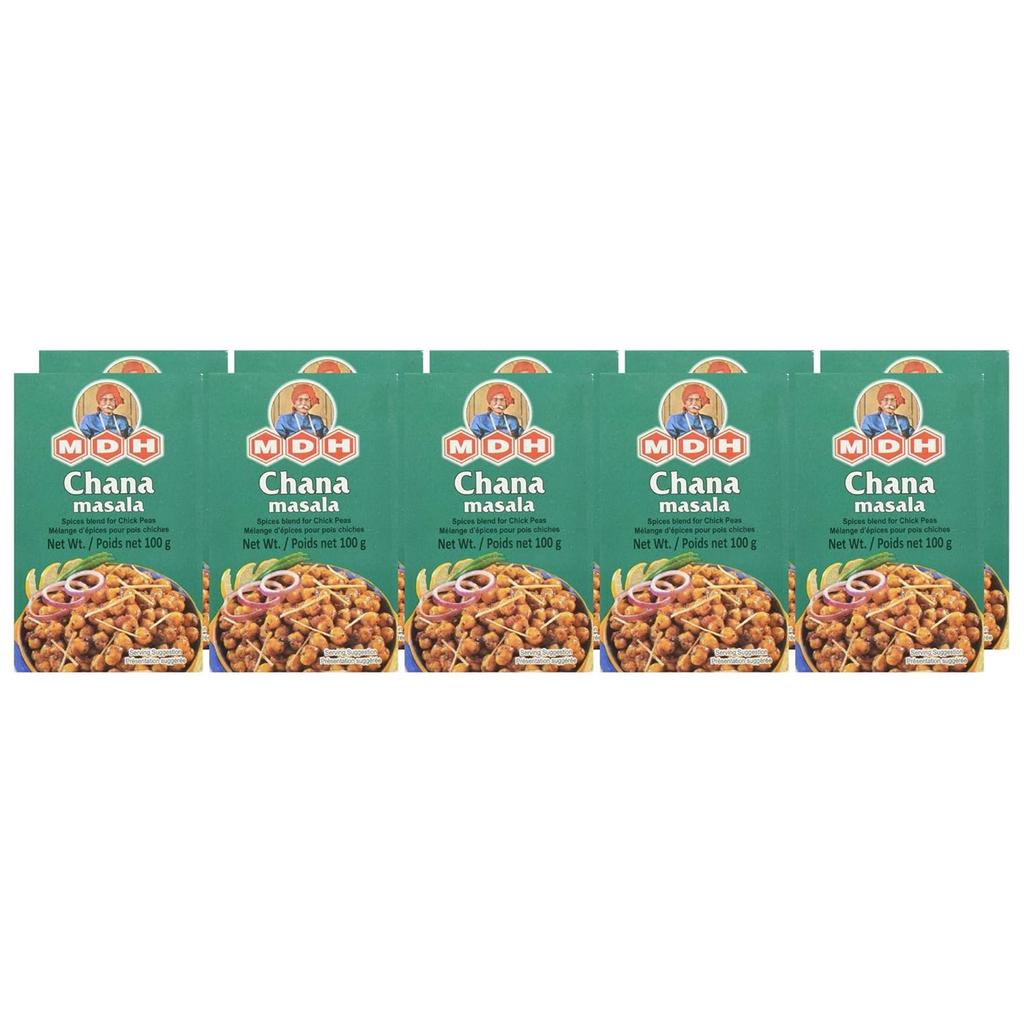MDH Chana Masala 100g Authentic Indian Spice Blend for Tasty Chickpea Dishes, No Artificial Colors Added