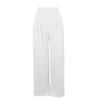 Women Knit Flared Pants High Waist Wide Leg Long Trousers Casual Bell Bottom Pants