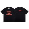 23S grenzüberschreitende amerikanische Trendmarke GALLERY DEPT gemeinsamer Buchstabendruck Kurzarm-T-Shirt Herren und Damen High Street Halbarm