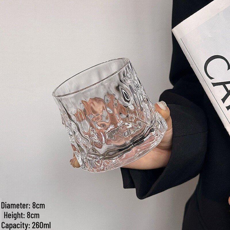 Retro Ins Style Glass Coffee and Beverage Cup