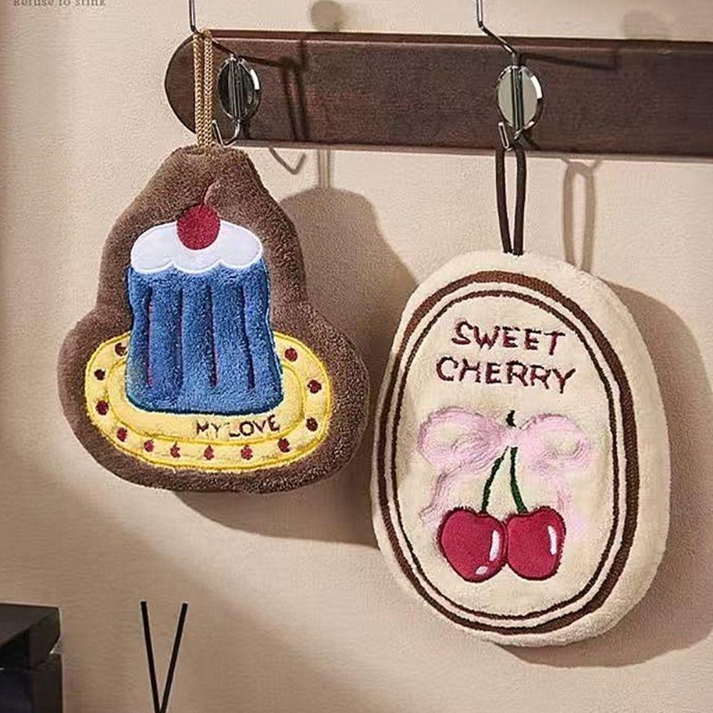 1Pcs Thick Hand Towel Quick Drying Bathroom Kitchen Rag New Handkerchief