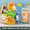1PC Kitchen Dishwashing Soft Sponge Absorbent Clean Rub Pot Rust Scouring Pad Removing Kits Household Cleaning Brush Sponge