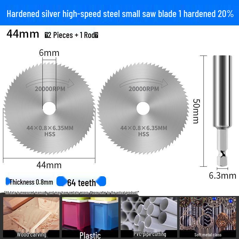 High-Speed Steel Mini Circular Saw Blade for Electric Drill and Grinder