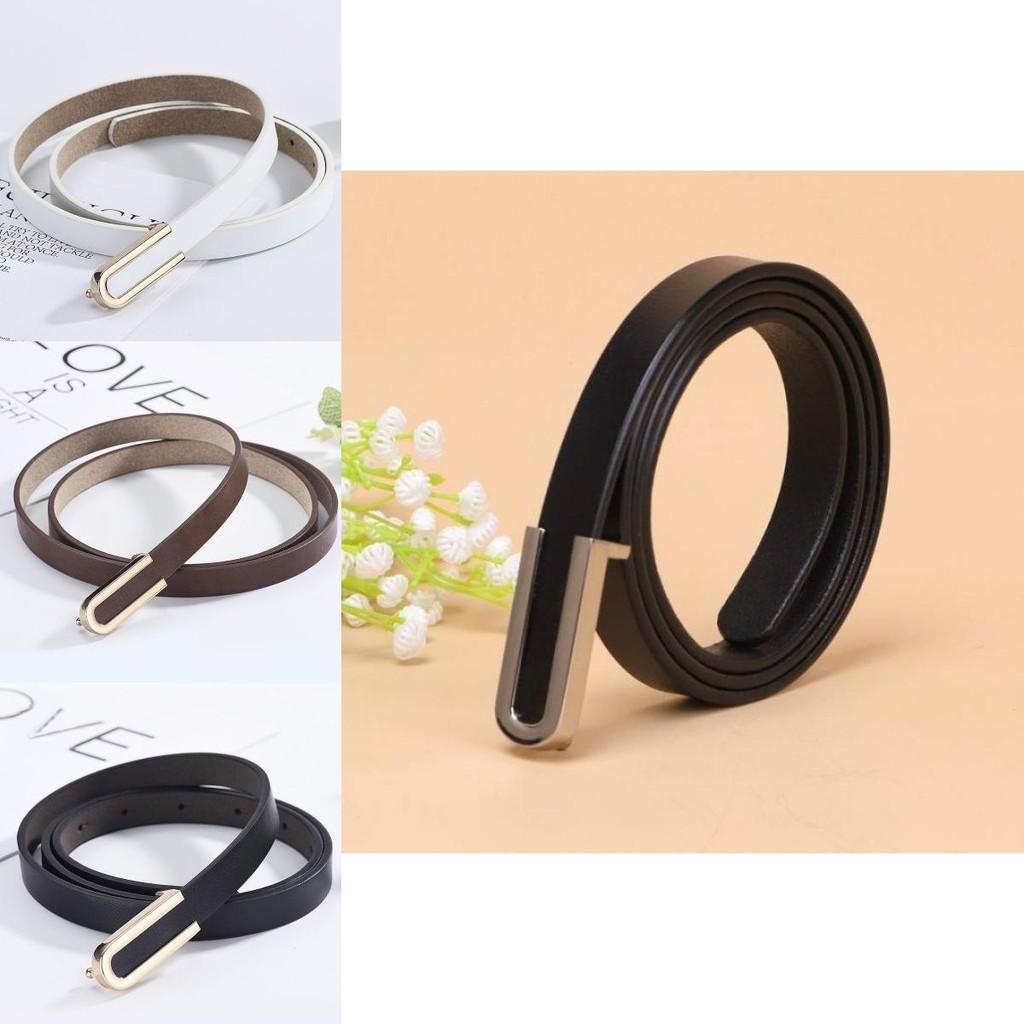 Stylish Women's Letter Belt With Smooth Buckle Perfect For Dresses And Jeans