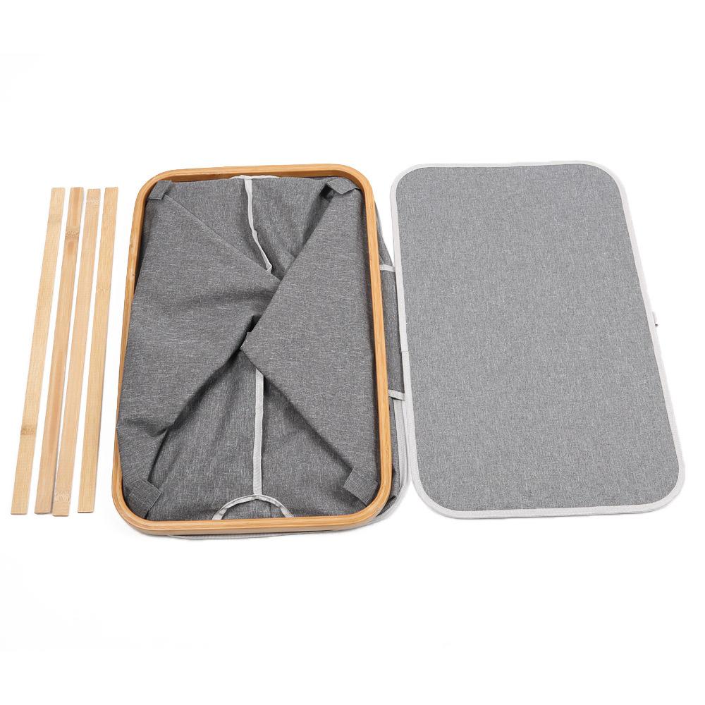 Japanese-Style Laundry Basket: Simple Storage Bin for Toys & Clothes, Imitation Hemp Design