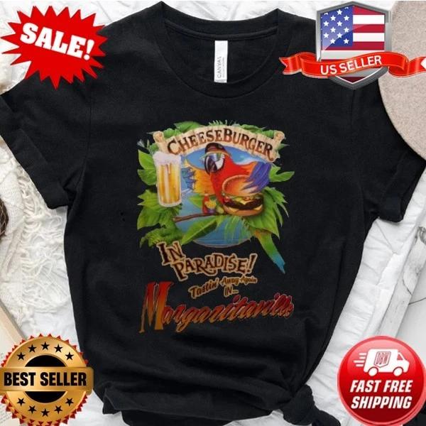 BEST PRICE Jimmy Buffett Cheeseburger Margaritaville In Paradise Vintage T-Shirt 2XL