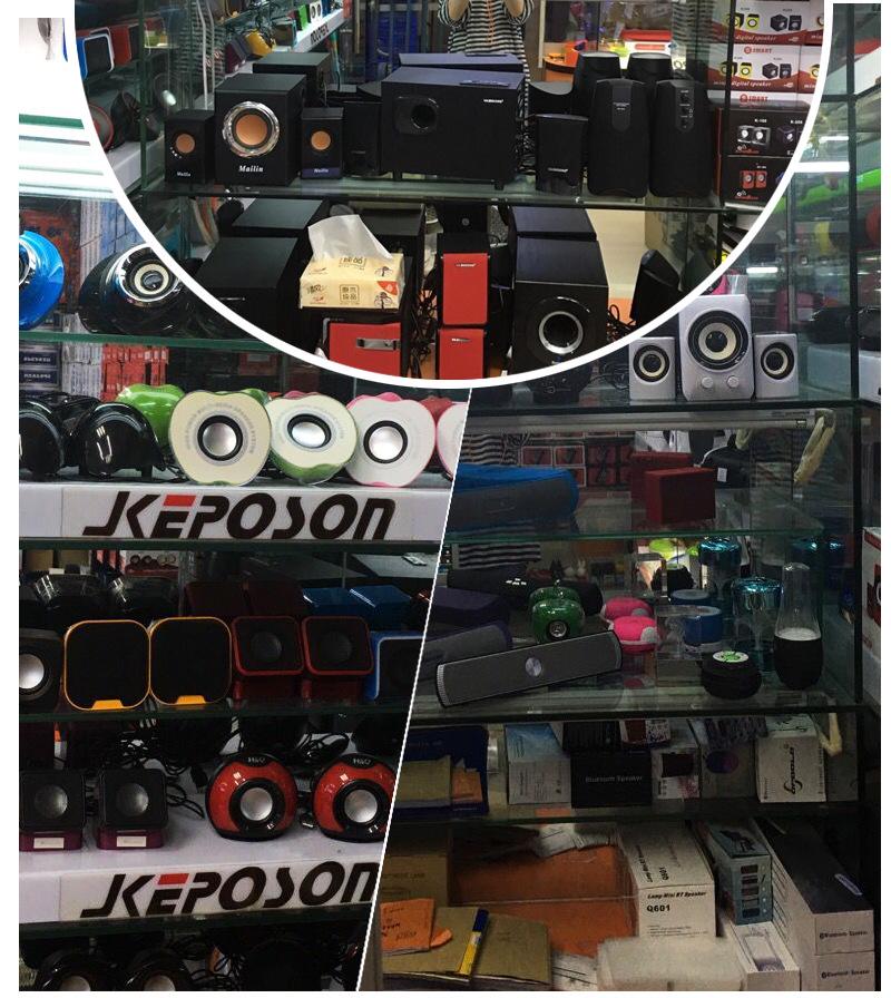 Compact USB Mini Speakers for Laptops and Phones