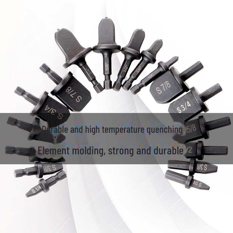 6-teiliges Kupferrohr-Aufweitungsset mit Dreieckgriff für Klimaanlagen