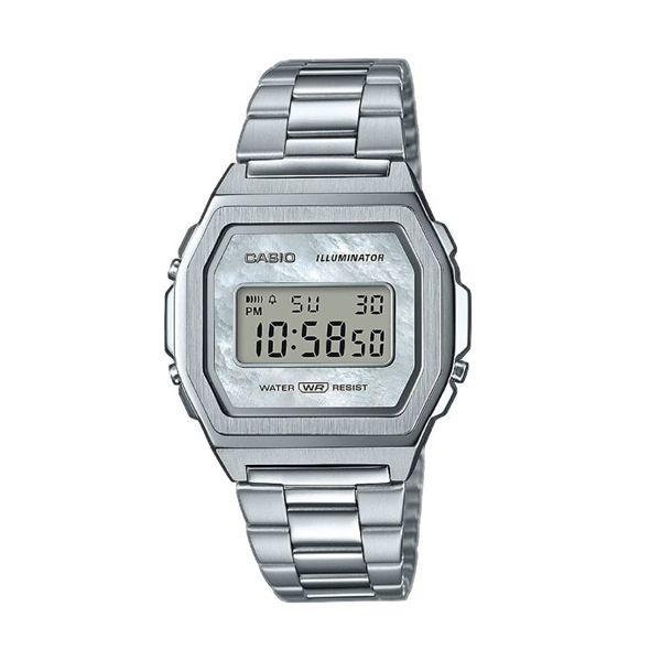 

CASIO VINTAGE PREMIUM COLLECTION Steel bracelet, MOP dial A1000D-7EF