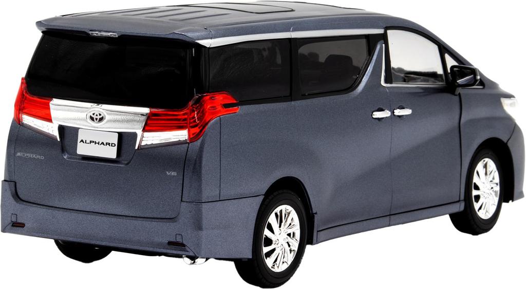 Serie Carrozzerie Verniciate 1/24 (A scatto) N.2 Toyota Alphard GF3.5L (Blu Grigio Metallizzato Mica)