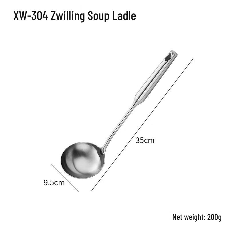 ZISIZ XW-304 Stainless Steel Spatula Set