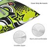 Invaders Zims Cartoon Square Pillow Case Cushion Covers Funny Zippered Decor Throw Pillow Case Cover For Home 40X40Cm