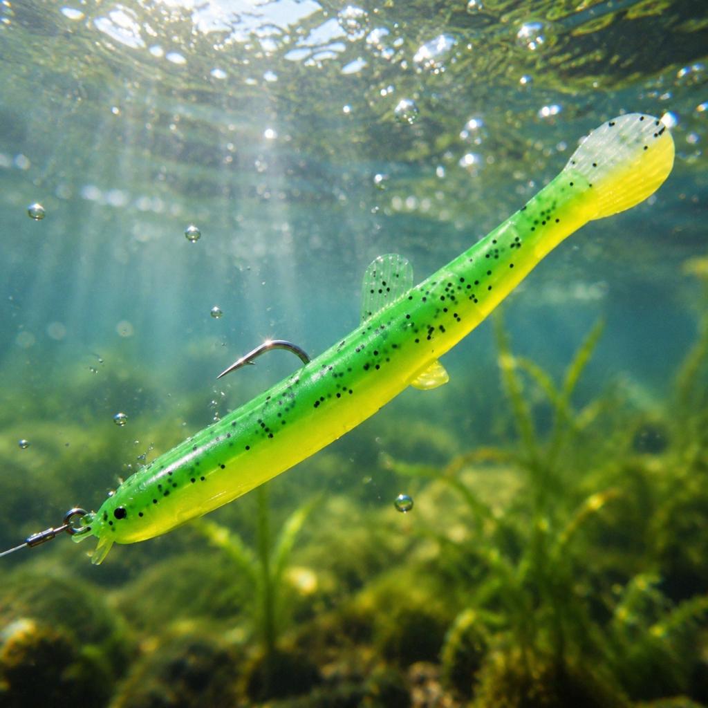 Soft Bait Fishing Lure Imitation Loach Design Artificial Worm Lure 2 5g Suitable for Freshwater Fishing with Flexible Body and Realistic Movement