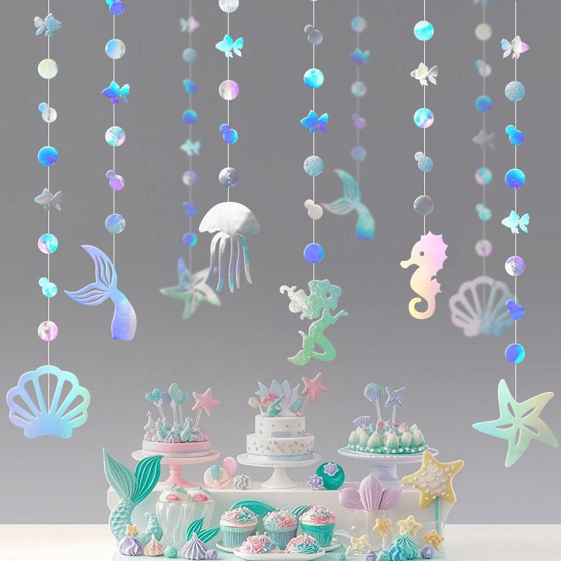 Ocean-Themed Jellyfish Hanging Decorations for Kindergarten Summer & Back-to-School
