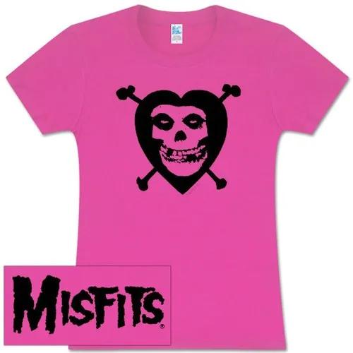 2026 Summer UnisexS T Shirt New Fashion Misfits Punk Style Tshirt Retro Street Skull Pattern Unisexs TShirt Ins Y2k