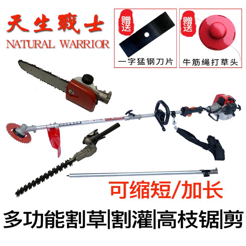 Extended High Branch Saw with Engine, Multi-functional Pruning Machine for High-Altitude Tree Cutting, Agricultural