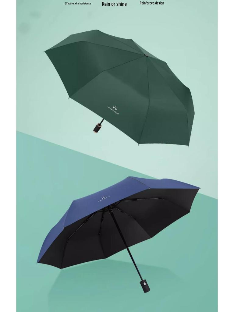 Extra Large Unisex Sunshade & UV Protection Folding Umbrella - Rain or Shine