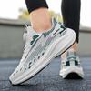 Men's shoes breathable fly-woven platform casual sports shoes trendy fashion new mesh shoes comfortable versatile soft-soled running shoes