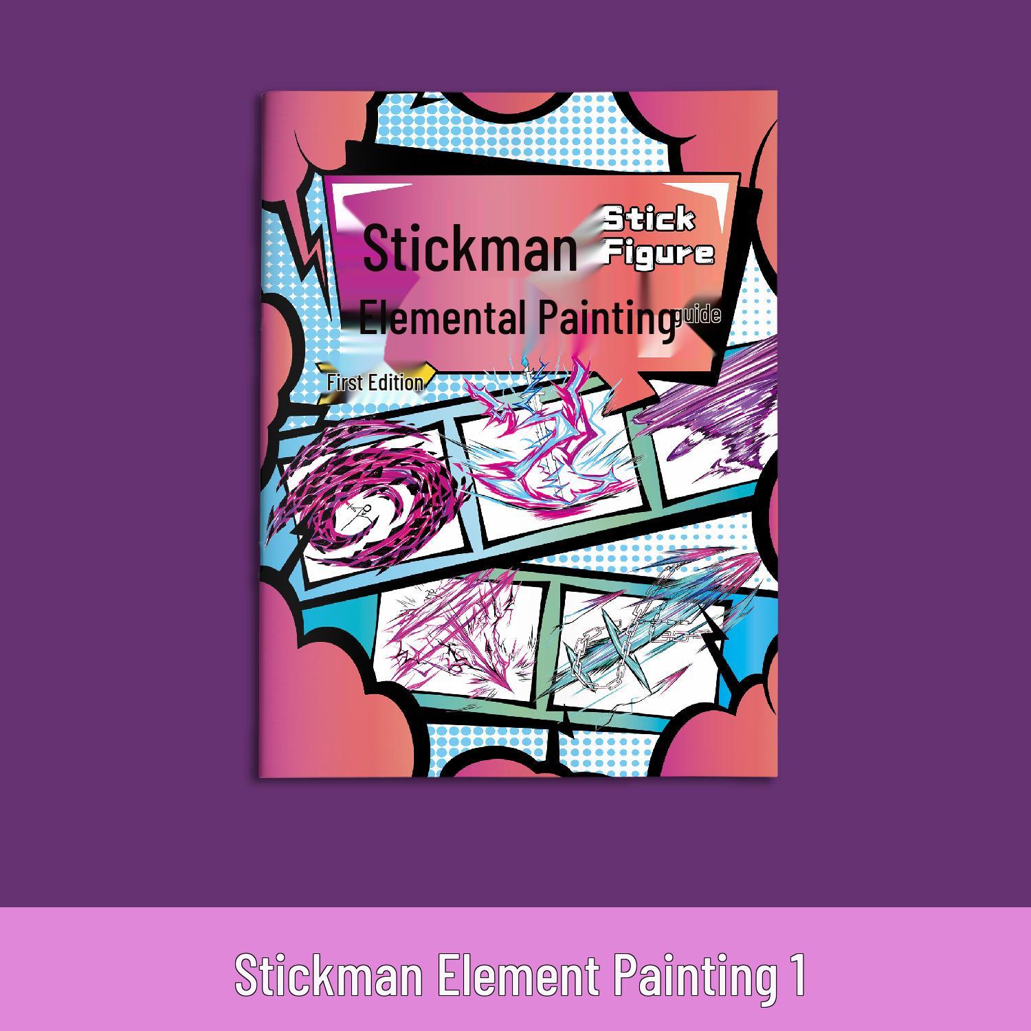 Stickman Drawing Guide: A Beginner s Tracing Book for Children