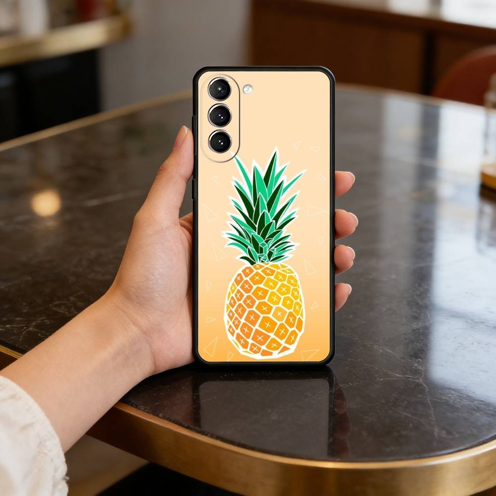 

S-Лето P-Ананас Чехол для Samsung Galaxy S21 S25 FE S24 S23 Ultra S20 S9 S22 Plus S10 TPU Чехол Samsung S20ULTRA5G