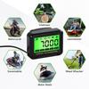 Digital Engine Tachometer & Hour Meter Mini Tach Gauge with Clip & Backlight Display Inductive for Gas Small Engine Lawn Mower RV Chainsaws Outboard