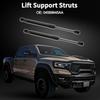 Lift Supports Struts Gas Spring No.04589645AA for Dodge Challenger 2008-2016 Black 2PCS Rear Hatch
