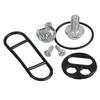 Fuel Petcock Pet Cock Shut Off Valve Repair Kit Seal 1752110001 18-2727V Fit for Kawasaki KLX250R KLX300 Suzuki DR250 Yamaha