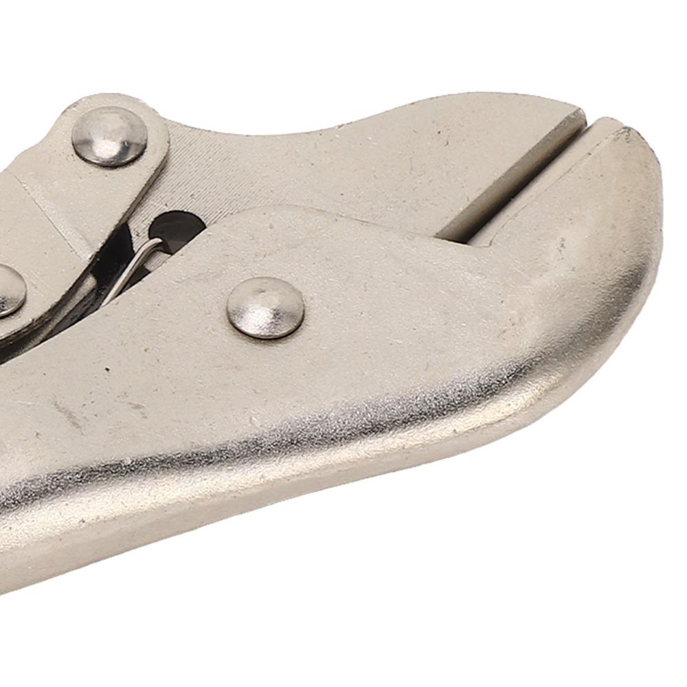 45 Stalowe Szczypce Blokujące Zakrzywione Szczęki Narzędzie Blokujące do Uszczelniania Rur Metalowe Uszczelnianie i Zaciskanie Rur