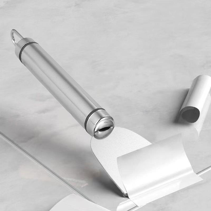 Stainless Steel Spatula Multi-Purpose Scraper Tile Flat Scraper Floor Glass Deglue Kitchen Refrigerator Cleaning Tools Spatula