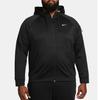 Nike Therma Solid Logo Hooded Sweatshirt Men Tops Black DQ4830-010