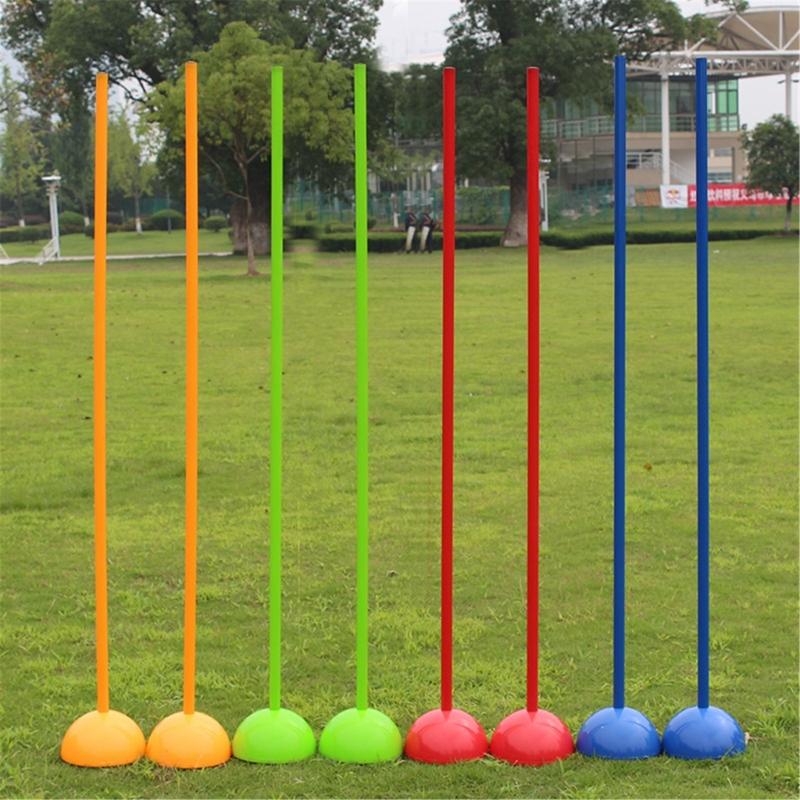 2 Stück Mehrzweck-Wassergefüllte Fußball-Trainingsbasis Wasserinjektionsbasis für Fußball-Agility-Übungen und Feldausrüstung