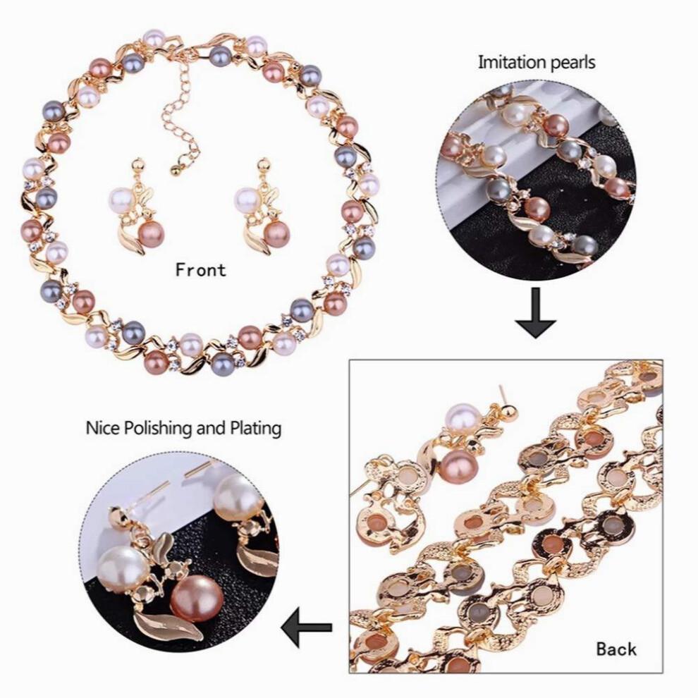 Latest Pearl Necklace Jewellery Set for () (11866S)