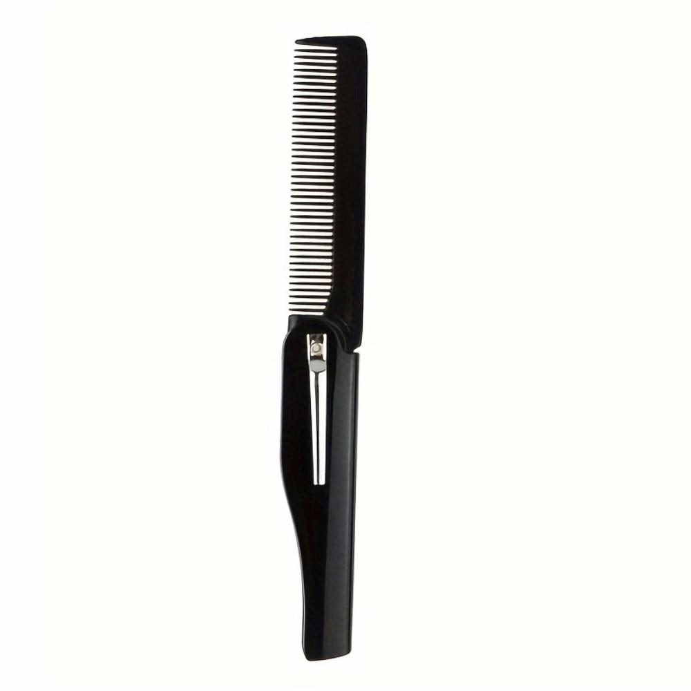 Mulitfunctional Portable Folding Comb Hairdressing Oil Head Styling Comb  All Hair Types
